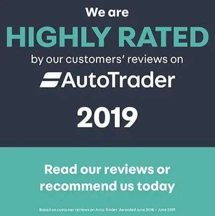 AutoTrader Highly Rated Award